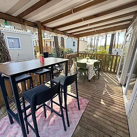 Mobilhome 3ch Confort - Les Dunes De Contis Vakantiepark